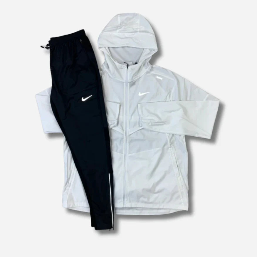 Ensemble survêtement Running blanc